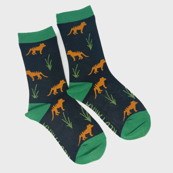 Red Parka Bamboo Socks Thylacine