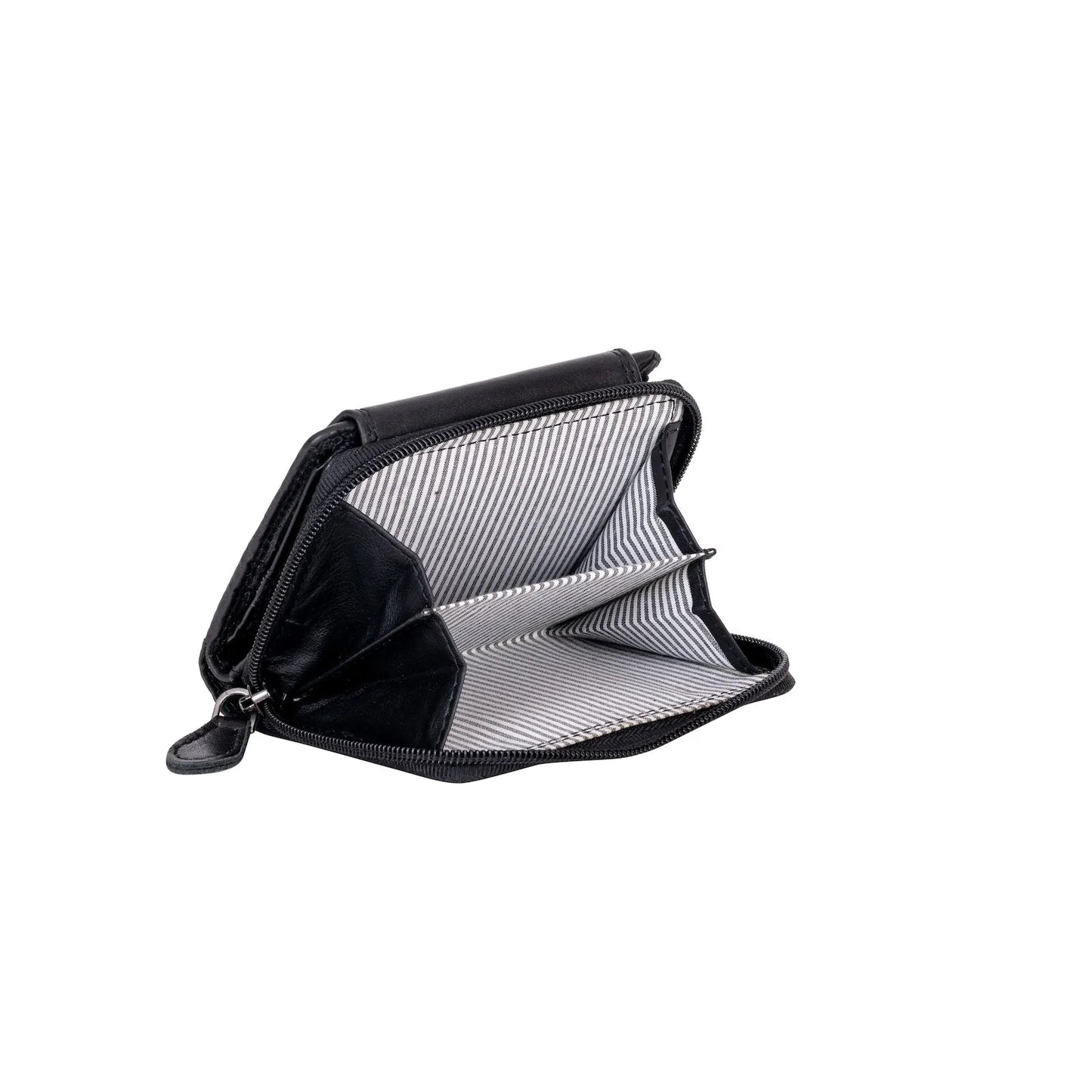 Greenwood Leather Tina Wallet - Black