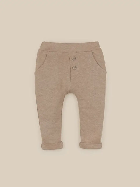 Lummi Organic Cotton Track Pants - Brown