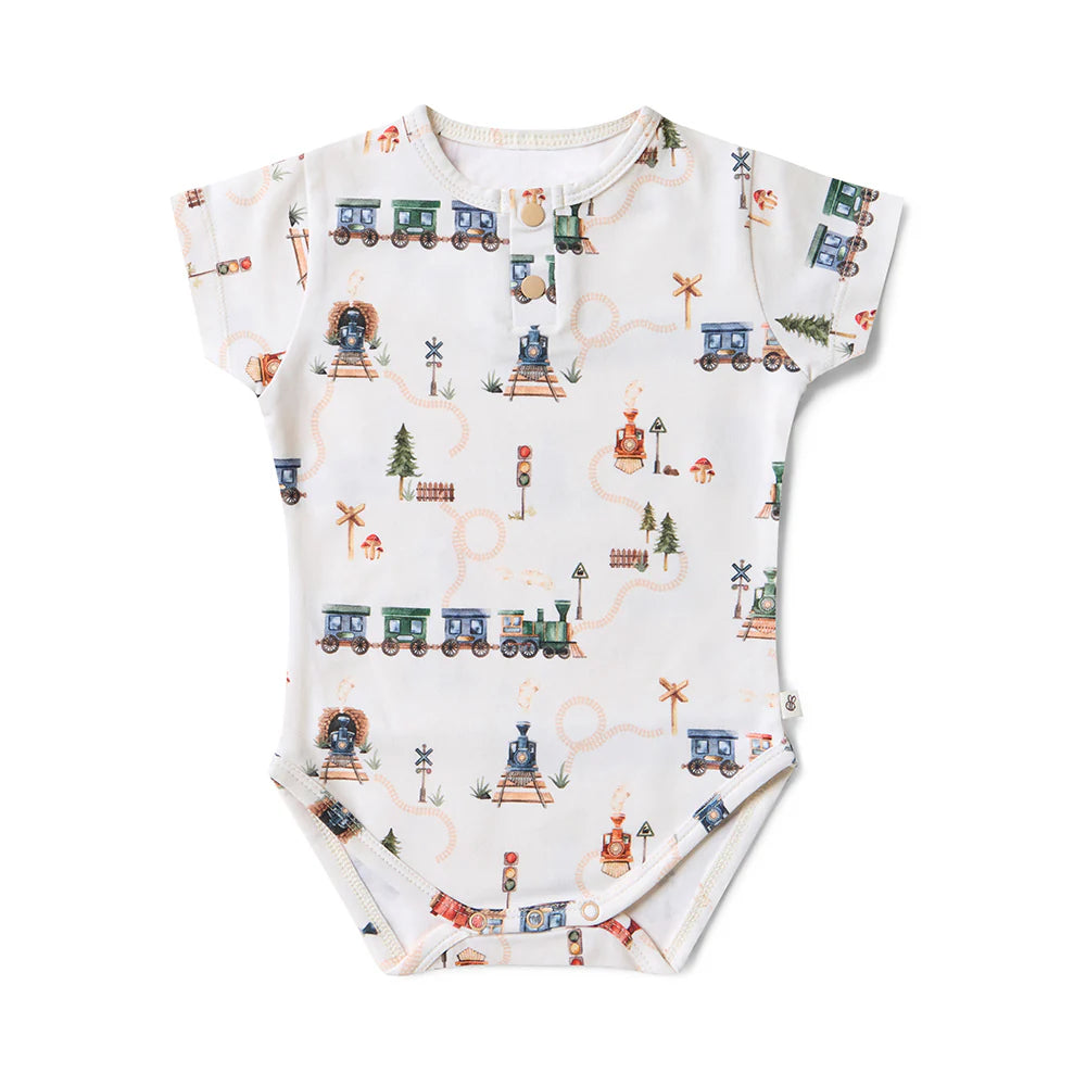 Snuggle Hunny Organic Short Sleeve Bodysuit