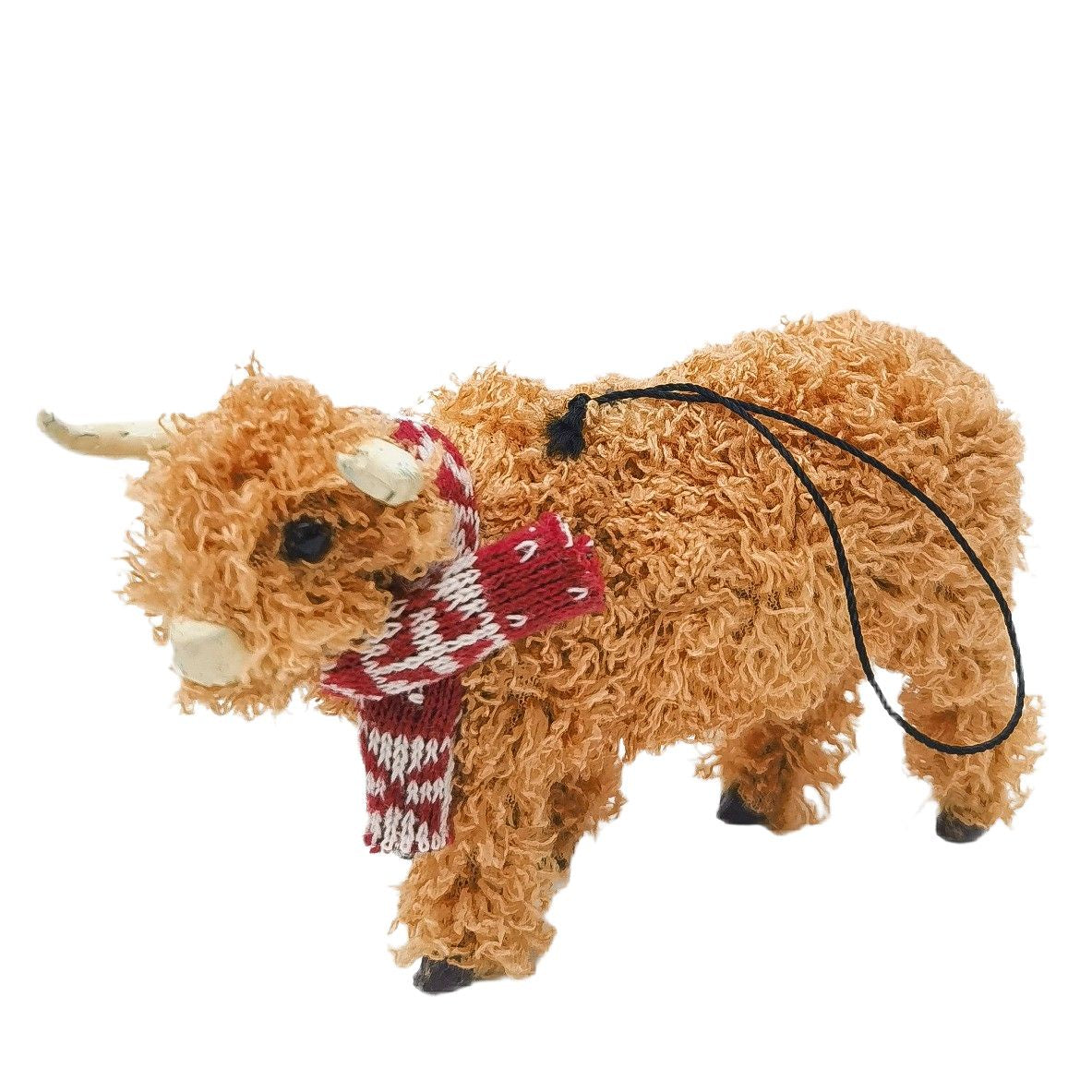 Urban Christmas Highland Cow Hanging Decoration