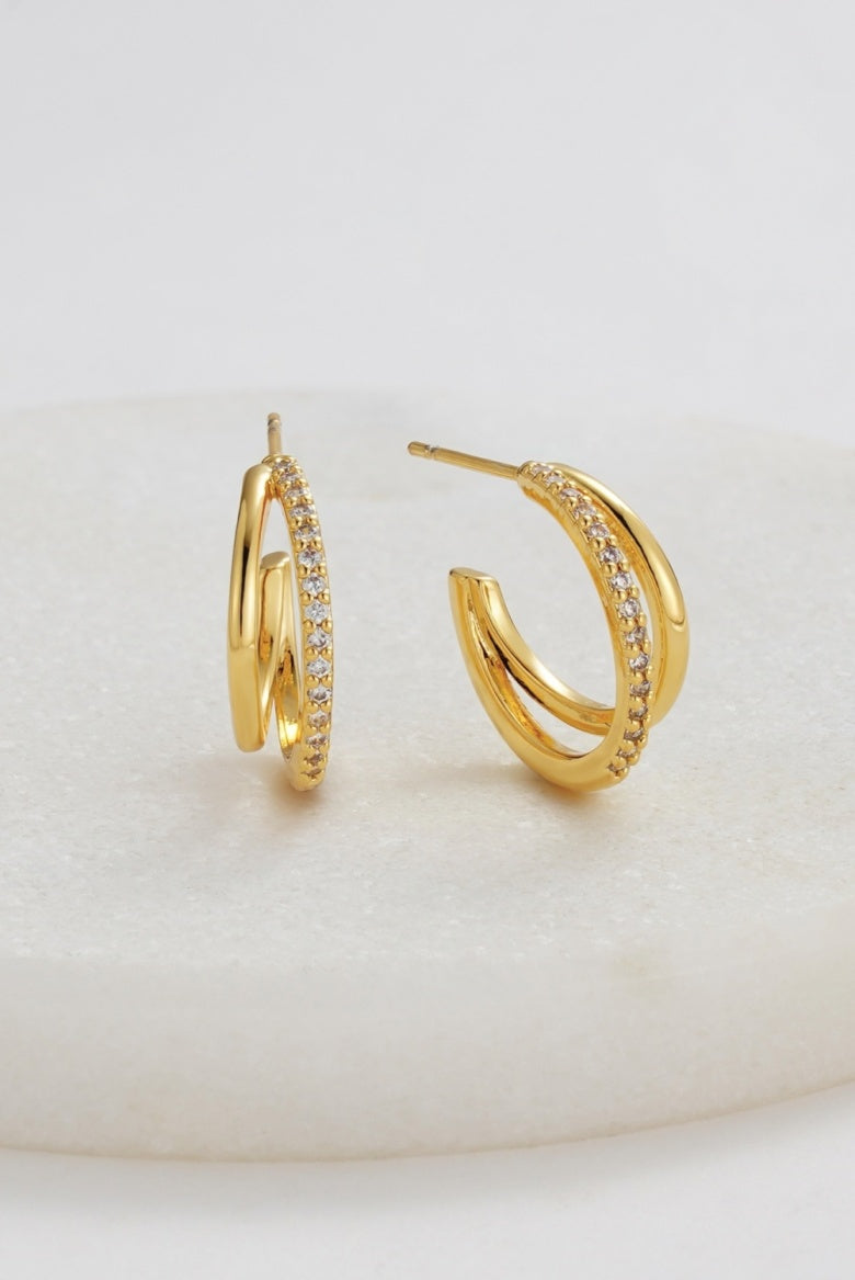 Zafino Celeste Hoop
