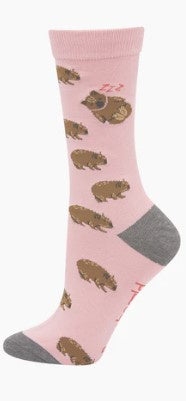 Bamboozld Socks Size 2-8 - Wally Wombat