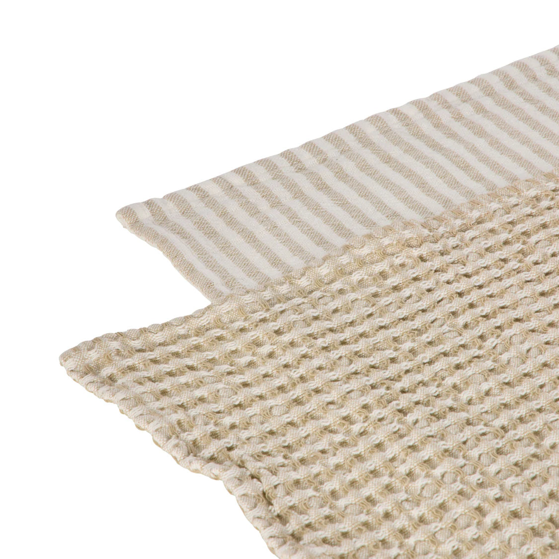 D&W Heritage Stripe Tea Towel Set/2