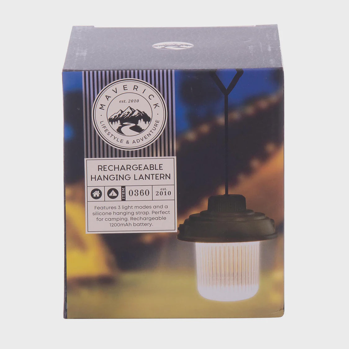 Maverick Rechargeable Hanging Lantern