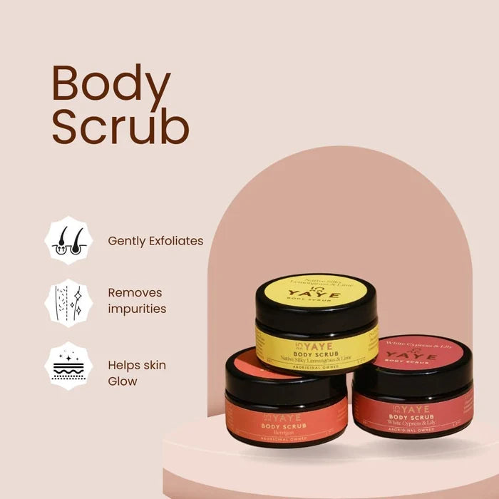 YAYE Body Scrub Mini - Native Silky Lemongrass & Lime