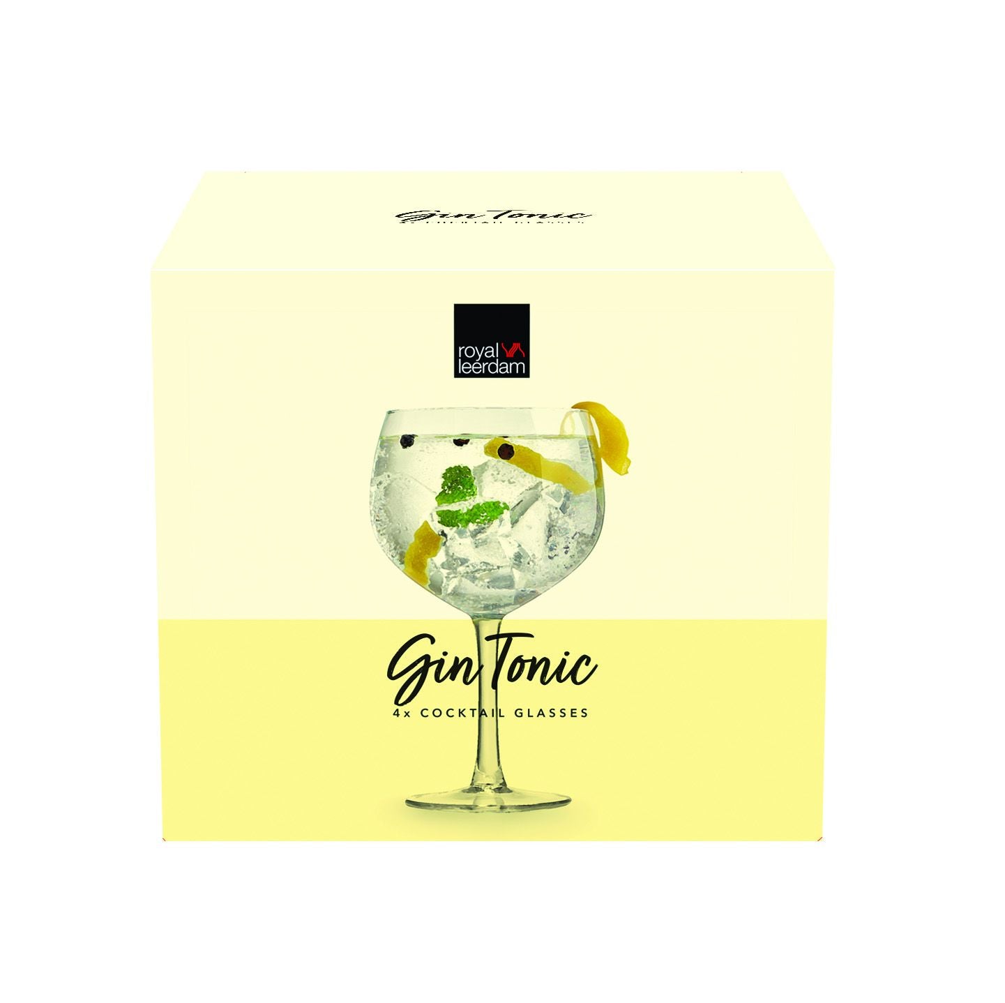 Royal Leerdam Gin & Tonic Cocktail Glasses x 4