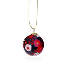 Holly And Ivy Artist Bauble Poppies 12 Pack