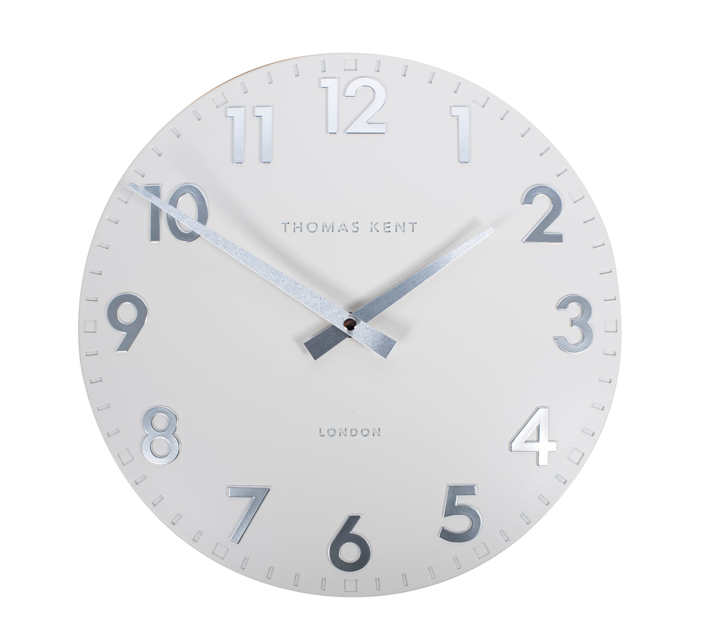 Thomas Kent Camden Clock 30cm - Snow