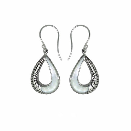 BD Silver & Mother of Pearl Earrings