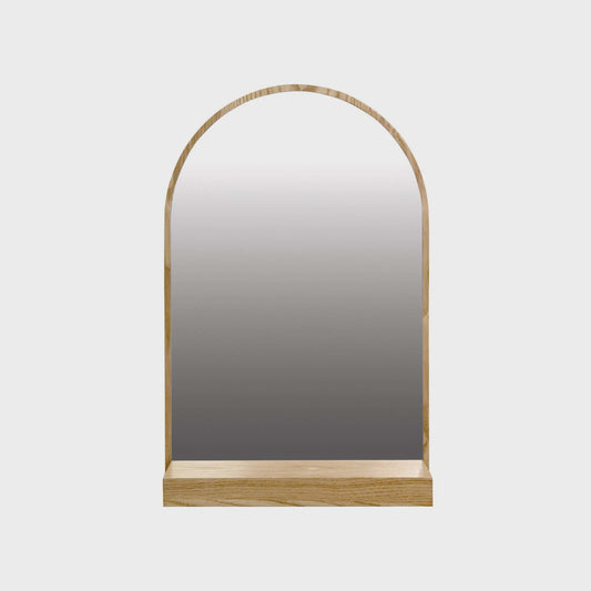 Madras Link Sanctuary Small Oak Arch Mirror