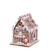 Holly And Ivy LED Gingerbread House
