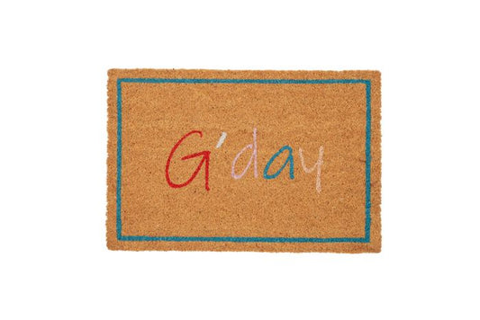 Life Botanic G'day PVC Backed Coir Mat 40x60cm