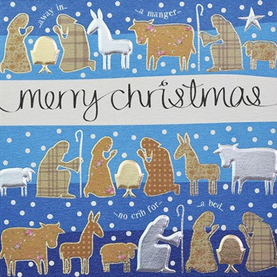 Merry Christmas Nativity Card