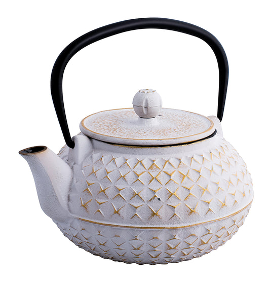 Avanti Empress Teapot 900mL - White/Gold