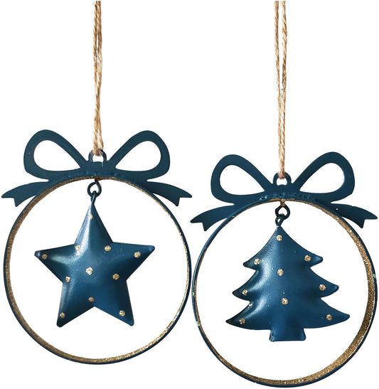 Urban Products Star Tree Bauble Hanging Decoration