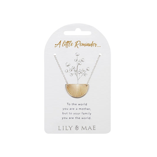 Lily & Mae A Little Reminder Necklace