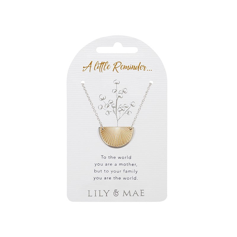 Lily & Mae A Little Reminder Necklace