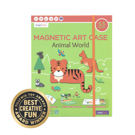 MierEdu Magnetic Art Case - Animal World
