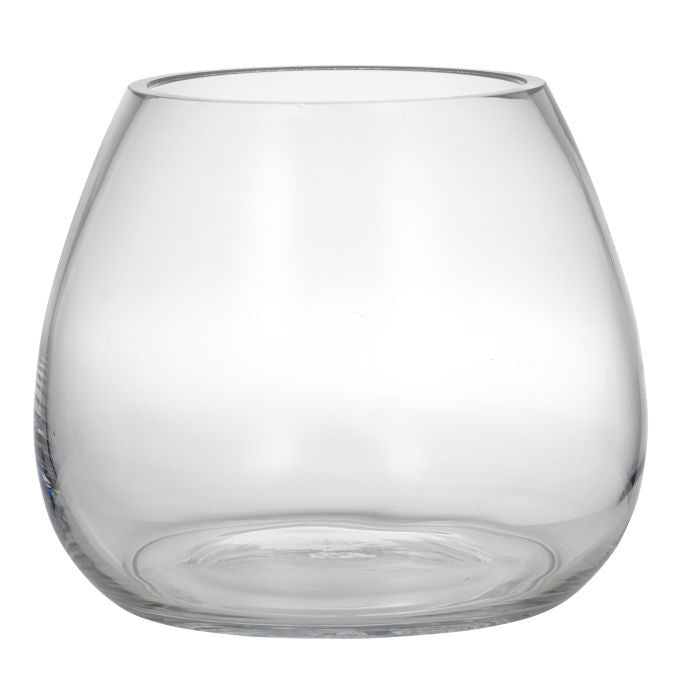 Rogue Round Clear Garden Vase