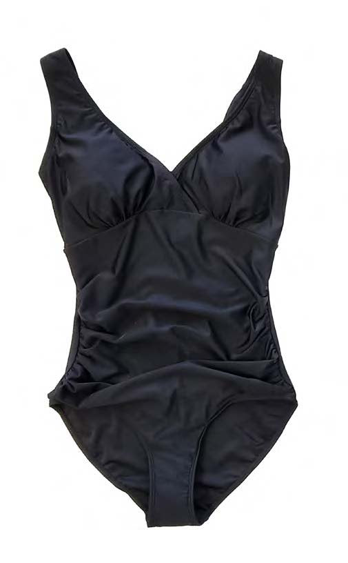 Cherrylane Xover Cross Over Swimsuit - Black