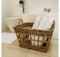 Ivory House Marc Storage Basket 60x47x37cm