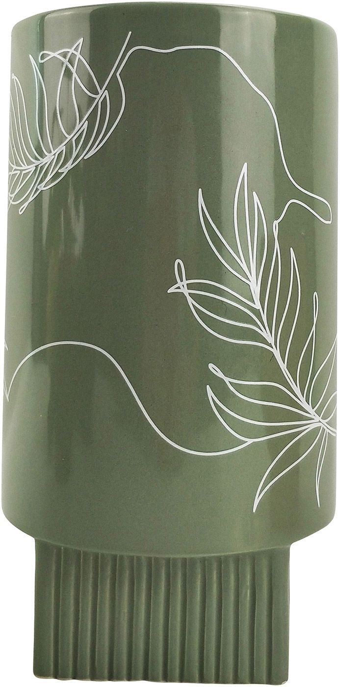 Urban Products Nova Leaf Vase Green 22cm