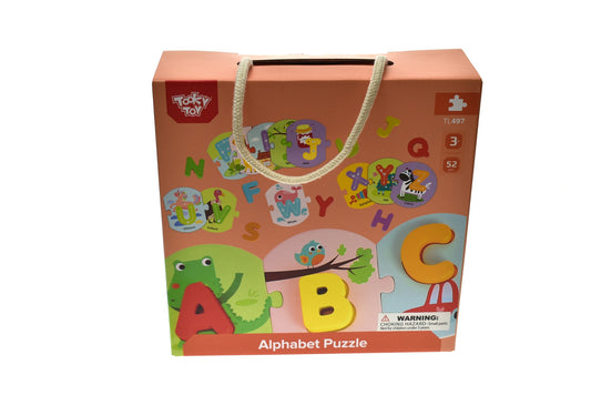 Tooky Toy Alphabet Puzzle in Carry Box