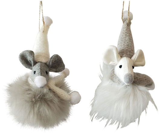 Urban Products Christmas Mice Hanging Decoration