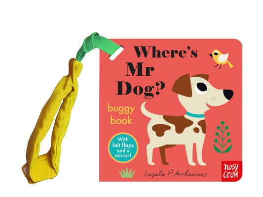 'Where's Mr. Dog?' Felt Flap Buggy Book
