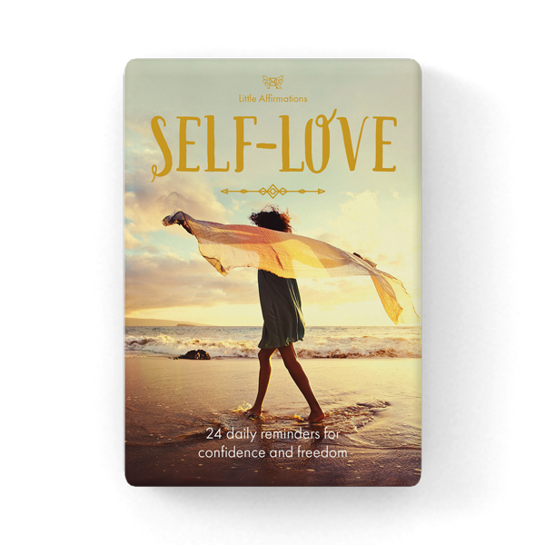 Affirmations Self-Love 24 Cards + Stand