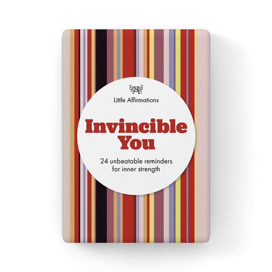 Affirmations Invincible You 24 Cards + Stand