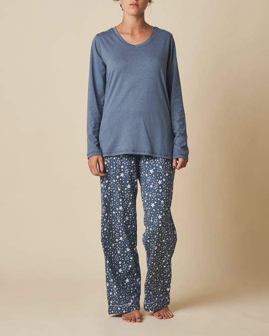 Cherrylane Star Print Pyjama Set