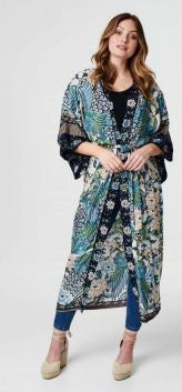 Caroline Morgan 3/4 Sleeve Kimono