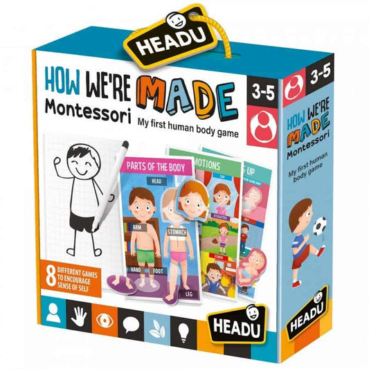 Headu How We're Made Game - Montessori