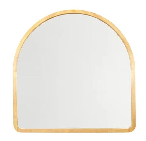 Coast to Coast Ingra Oak Arc Mirror 80x80cm Natural