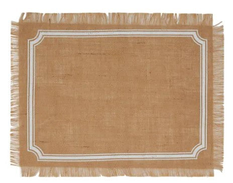 Assemble Border Jute Placemat