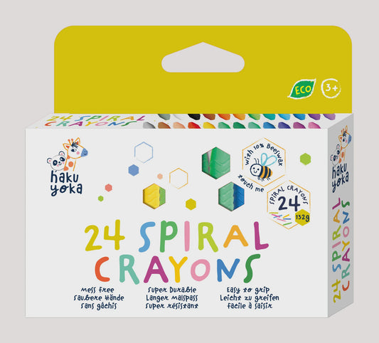 hakuyoka spiral crayons