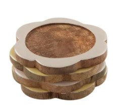 Assemble Bonnie Setx4 Wood/Enamel Coasters