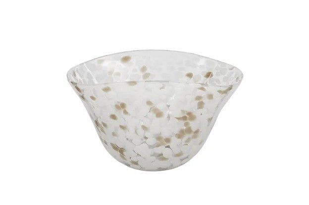 CTC Mottie Glass Bowl Grey/Taupe