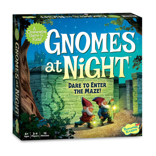 Peaceable Kingdom Gnomes at Night Game