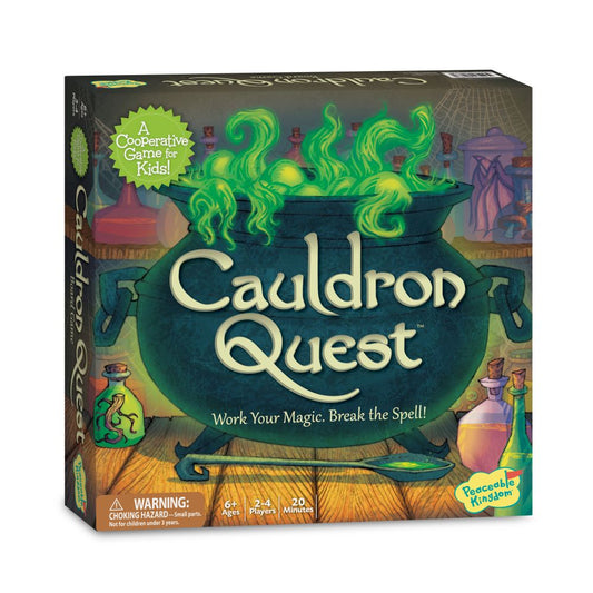 Peaceable Kingdom Cauldron Quest Game