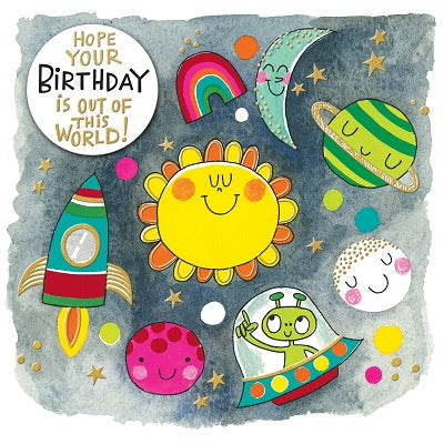 Chatterbox Out Of This World Card