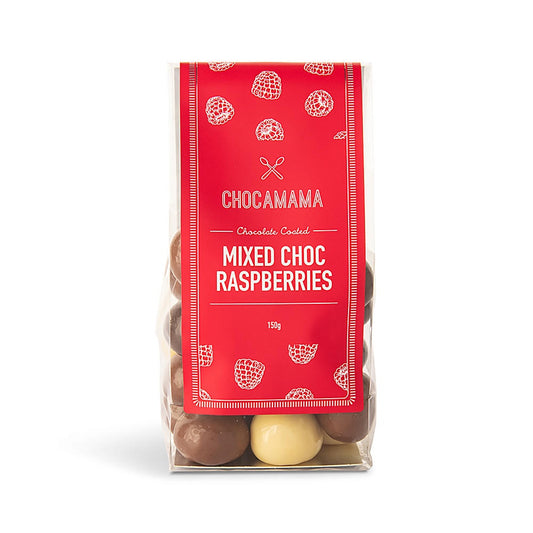Chocamama Mixed Chocolate Raspberries