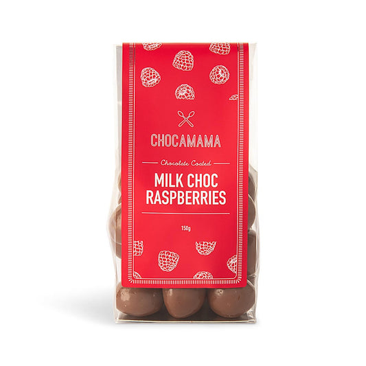 Chocamama Milk Chocolate Raspberries