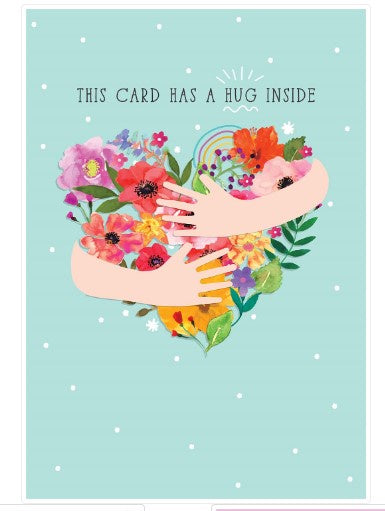Henderson Greetings Card Hug Inside