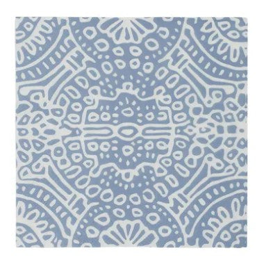 Assemble Baroque 20pk 3 Ply 33cm Napkin Blue/White