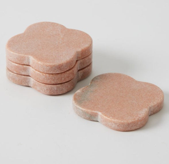 Allegra Coasters Pink