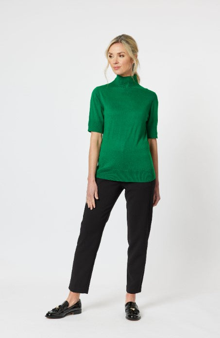 Gordon Smith Donna Mock Neck S/S Knit