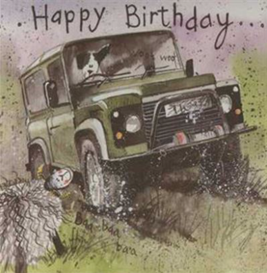 Alex Clark Art Card - Off Roading